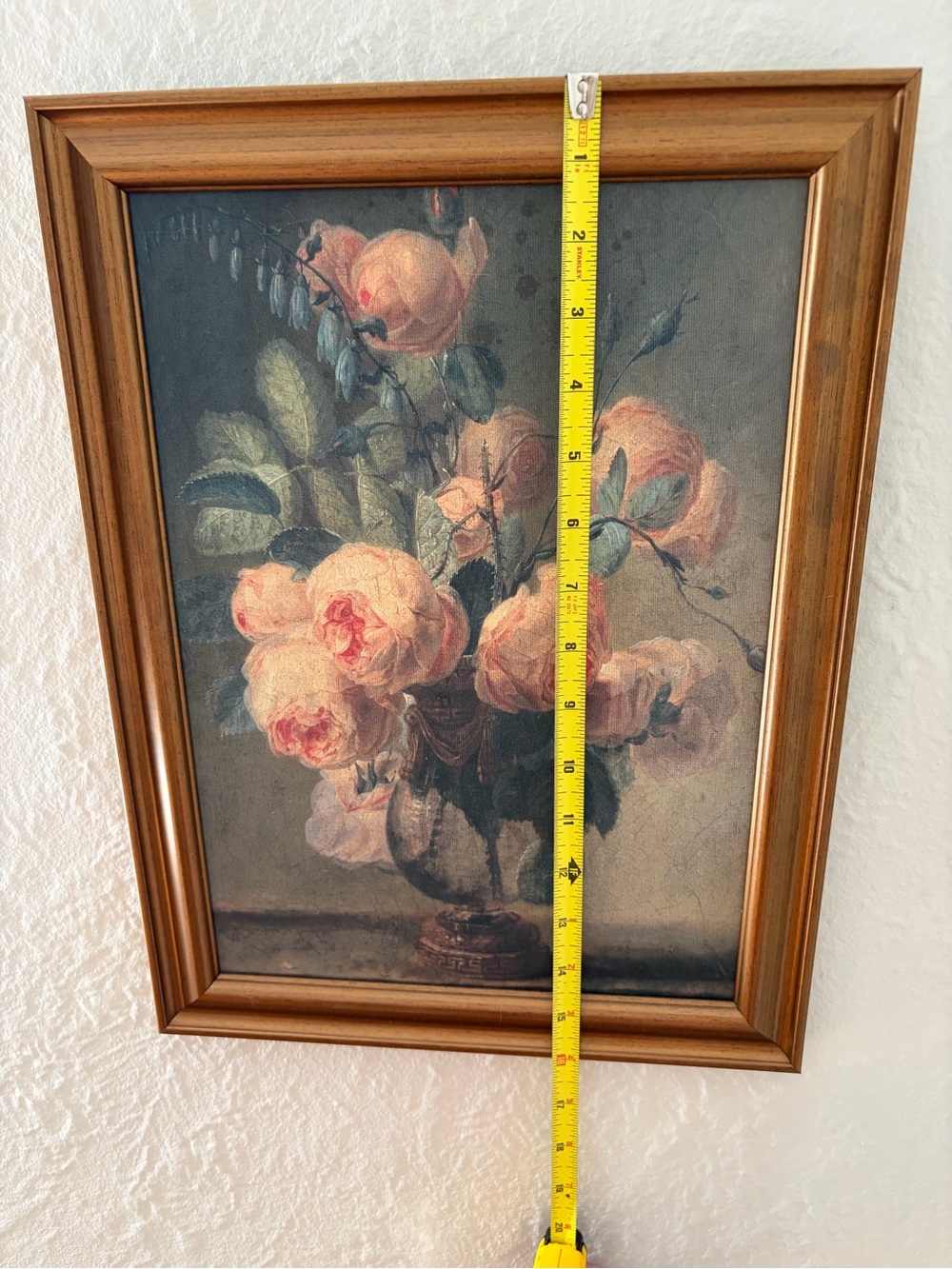 Threshold Gold Framed Pink Floral Wall Art - Picture 5 of 5